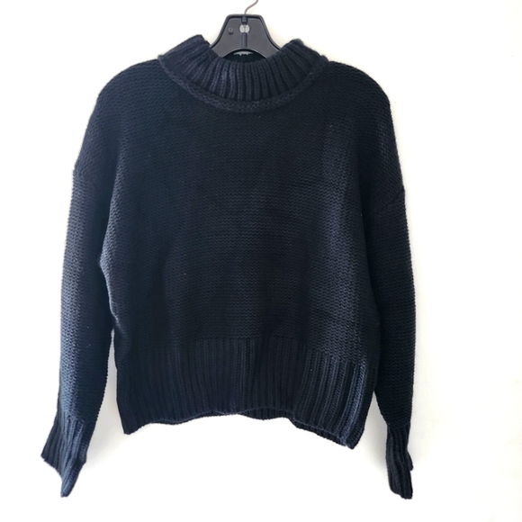 Nwt Deep Self Crewneck Chunky Knit Long Sleeves Sweater Pullover - Picture 2 of 6